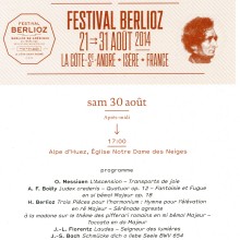 Festival Berlioz 2014